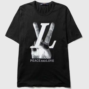 Peace and Love Louis Vuitton Shirt (AUTH NWT)
